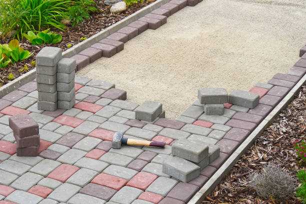Residential Paver Driveway in Wellsville, KS